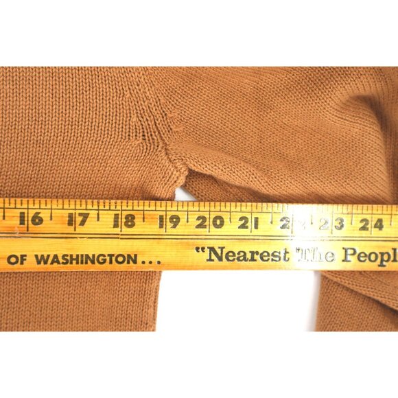 NWT Goodthreads Mens 100% Cotton Half-Zip Sweater S Brown Old Money  Preppy - Picture 9 of 9